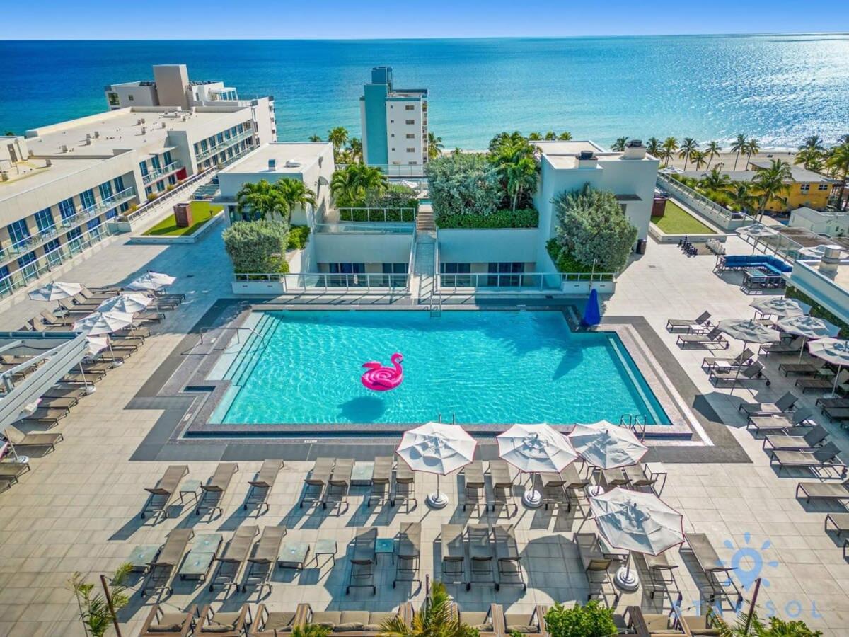 Hollywood Beach Broad - Walk - Gym - Amazing Pool Екстериор снимка